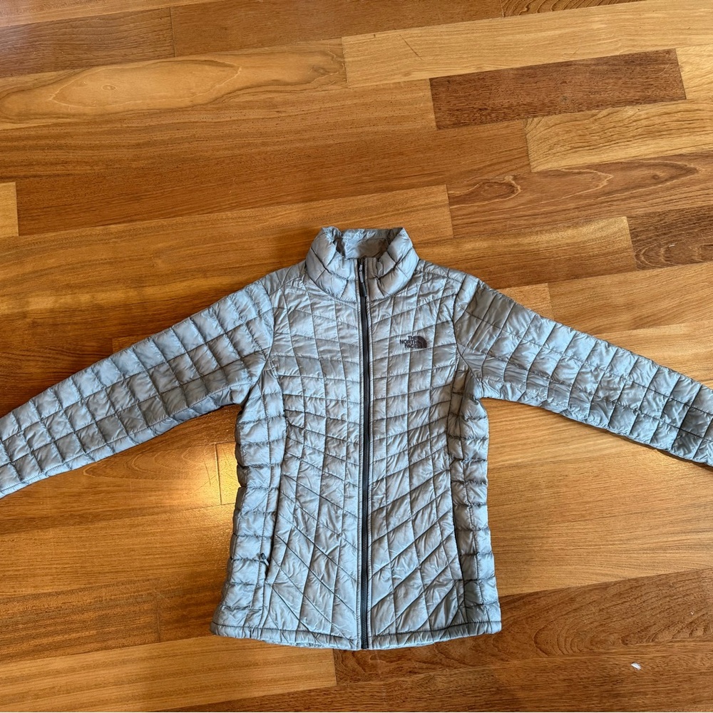 The North Face Gray Puffer Jacket
